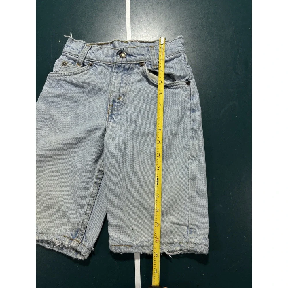 Vintage Levis 550 Orange Tab Jeans toddlers Size 4 Slim 20x10 90s